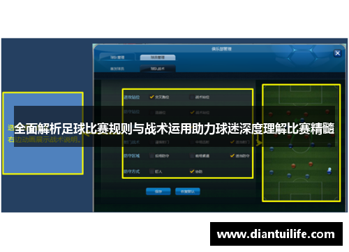 全面解析足球比赛规则与战术运用助力球迷深度理解比赛精髓